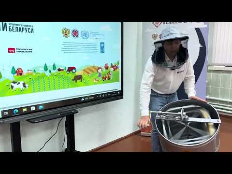 Видео: Как мы получаем мёд от пчёл? Пилотная инициатива "Дорога в будущее"