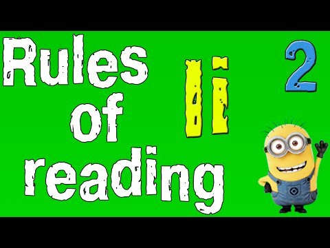 Видео: Английский для начинающих. Правила чтения в английском языке. Буква I. (часть 2)