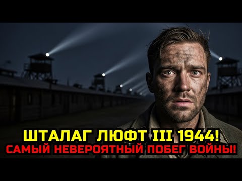 Видео: ВЕЛИКИЙ ПОБЕГ 1944! НЕМЦЫ РАССТРЕЛЯЛИ 50 ПЛЕННЫХ! ОТТО ВЫЖИЛ!