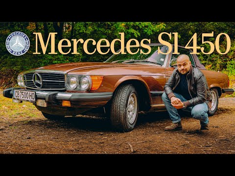 Видео: Mercedes-Benz SL450 (1978) – Да усетиш лукса на 70-те