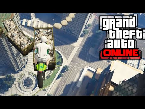 Видео: GTA 5 PC Online - Най-невероятното приземяване, което съм правил