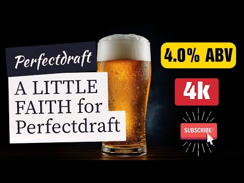 Видео: Идеальный разливной бочонок A little Faith 4,0% ABV БЕСПЛАТНО... Последний отзыв?
