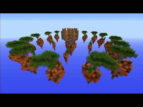 Видео: Minecraft решил попробовать себя в режиме skywars на сервере hypemc