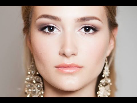 Видео: Нежный макияж, Свадебный макияж, Bridal makeup tutorial