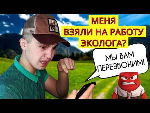 Видео: Ищу работу ЭКОЛОГА за 100.000 рублей / Пригласили на собеседование / Шанс есть
