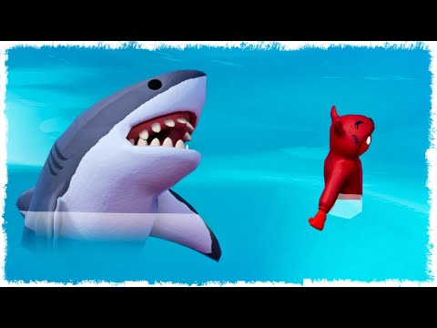 Видео: БЫСТРЕЕ, ОНА СЗАДИ!!! УГАР В GANG BEASTS!!!