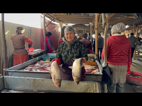 Видео: ХОРАЗМ ХАЗАРАСП БАЛИК БОЗОРИ НАРХЛАРИ БАЛИКЛАР АРЗОНЛАБ КОЛДИ 11-октябрь 2025