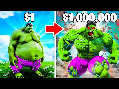 Видео: ПРОКАЧАЛ ХАЛКА ЗА $1 ДО ХАЛКА ЗА $1,000,000 в ГТА 5 ОНЛАЙН (GTA 5 ONLINE)