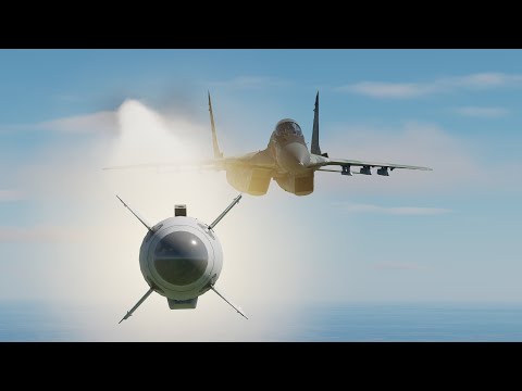 Видео: DCS Mig-29A Fulcrum: применение вооружения воздух-воздух