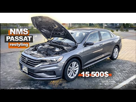 Видео: Покупка Passat 2021 NMS B8 60т.км - САМЫЙ НОВЫЙ КУЗОВ за 15 500$ - ХОТЯТ ВСЕ! пассат нмс рестайлинг