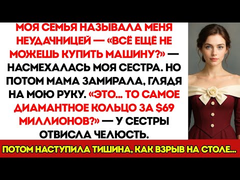 Видео: За ужином моя семья называла меня нищей — пока мама не увидела кольцо за 69 миллионов на моей руке.