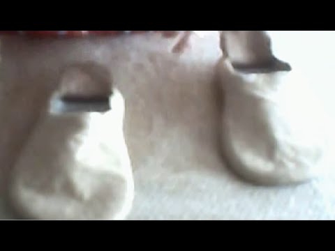 Видео: Галина Аникина. Мастер-класс по валянию тапочек. Вырез для входа ноги. Часть 5