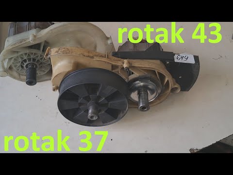 Видео: bosch rotak 43 и 37 замена подшипников - мастер промахнулся.