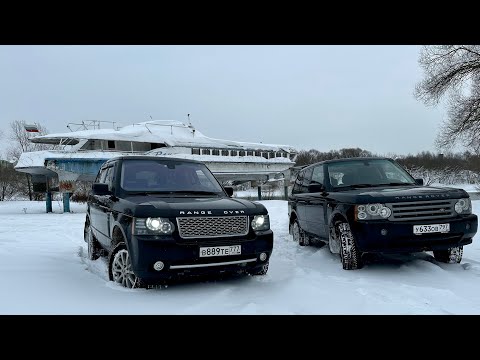 Видео: Старый и свежий Range Rover L322 в снегу. В чем разница?