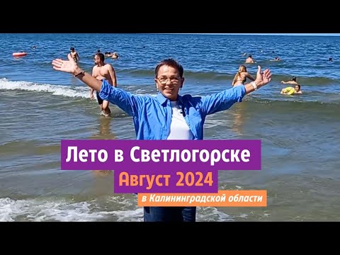 Видео: Лето в Светлогорске Калининградской области. Август 2024.