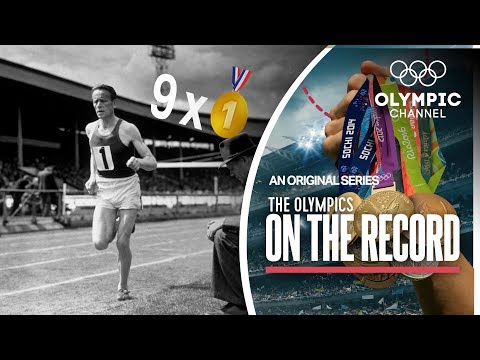 Видео: Девять золотых медалей Летучего финна Пааво Нурми | The Olympics On The Record