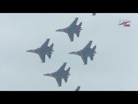 Видео: «Русские витязи» поразили авиасалон Airshow China 2024