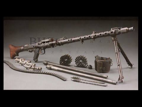 Видео: Немецкий пулемет Rheinmetall Borsig MG.34