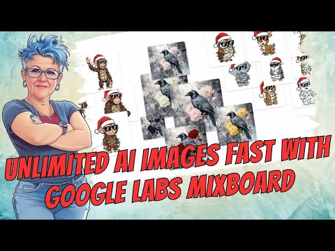 Видео: Неограниченное количество ИИ-изображений БЫСТРО с помощью Google Labs Mixboard + Nano Banana