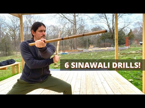 Видео: 6 упражнений с двумя палками по методу Синавали — удивительные филиппинские боевые искусства Кали