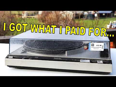 Видео: Дешевый проигрыватель пластинок из комиссионного магазина — будет ли он воспроизводиться?