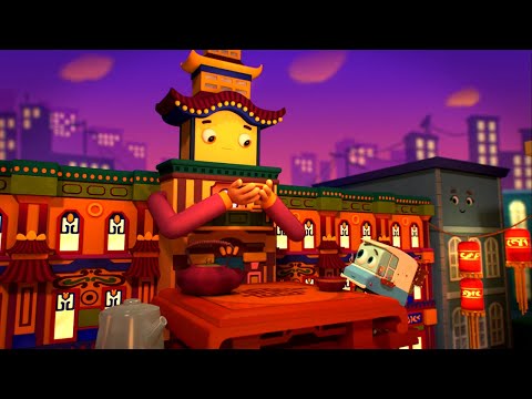 Видео: Домики - все серии сразу - Самые необычные домики Москвы! - сборник - мультфильмы для детей