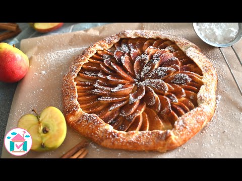 Видео: ГАЛЕТА с Яблоками и Корицей 🍎😋 Простой Рецепт Пирога