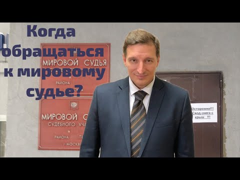 Видео: Компетенция мирового судьи