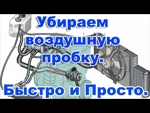 Видео: Как удалить воздух из системы охлаждения двигателя ВАЗ 2115. Быстро и Просто.