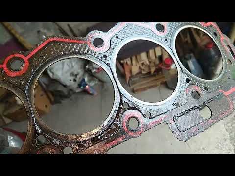 Видео: Peugeot 206 1.4i 16v KFW - заміна прокладки ГБЦ та мітки ГРМ.