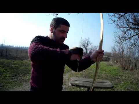 Видео: Тест простого деревянного лука