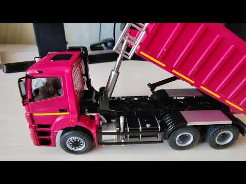 Видео: КАМАЗ 6520 - 21010-53 SSM масштаб 1 :43 /65802 - 87 ( S 5)