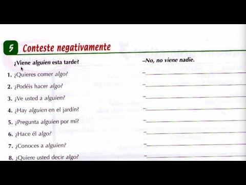 Видео: nuevo español 2000. Практикуем adjetivos y pronombres indefinidos.