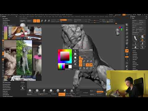 Видео: немного Zbrush