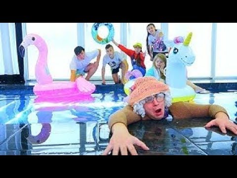 Видео: НЯНЯ ЖАДИНА!!! Кто оказался в Бассейне?