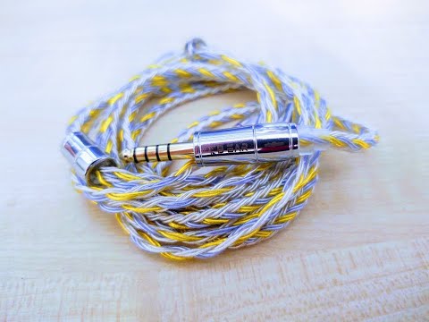 Видео: KBEAR 16 жильный трёхцветный кабель – такой же светлый внутри как и снаружи!!!!