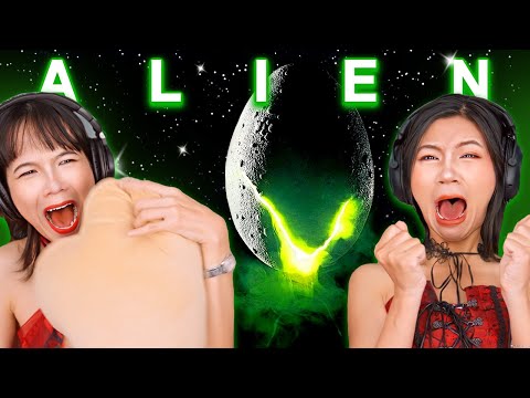 Видео: Реакция иностранных девушек | Чужие | Первый просмотр