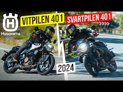 Видео: Husqvarna Svartpilen 401 и Vitpilen 401 2024 | Самый технологичный и крутой мотоцикл для новичка