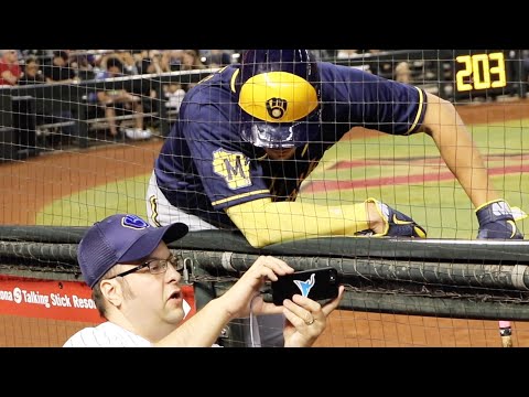 Видео: Вы когда-нибудь видели, как игрок MLB делает это ВО ВРЕМЯ игры?! Потрясающий день с VIP-доступом ...