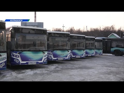 Видео: Северяне оценили новые автобусы в Мурманске