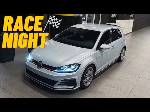 Видео: VW Golf сдерживает | Ночь переворота мощностью более 500 л.с.
