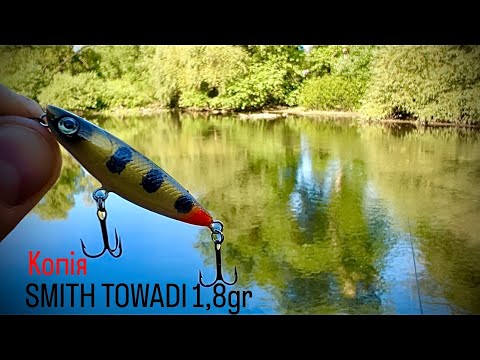 Видео: SMITH TOWADI 1,8 gr|НЕЙМОВІРНІ КЛЮВАННЯ ГОЛОВНЯ НА ПОВЕРХНЕВУ ПРИМАНКУ