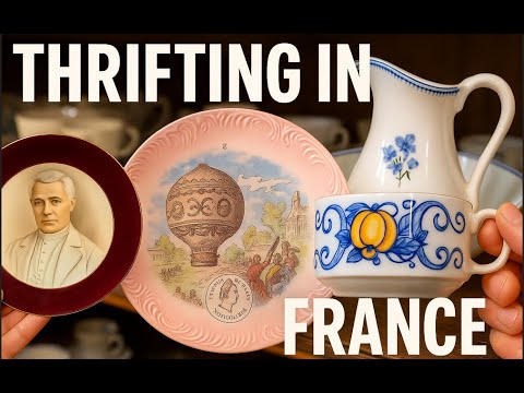Видео: Thrifting in France -Porcelain Finds | 陶器の宝探し | Фарфоровые находки