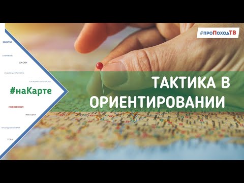 Видео: Тактика движения в спортивном ориентировании