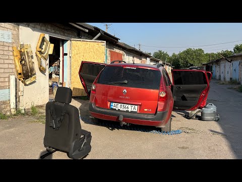 Видео: Почистив кондиціонер - затопив салон Renault Megane 2