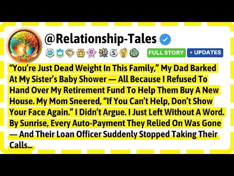 Видео: «Ты просто балласт в этой семье», — рявкнул мой отец на детскую обувь моей сестры — Лучшие истори...