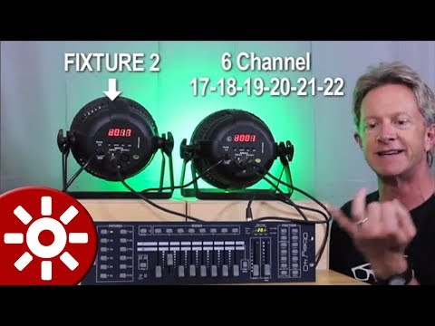 Видео: Как программировать DMX-светильники для начинающих (простой урок)