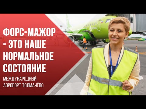 Видео: Аэропорт Толмачево им.А.И. Покрышкина в Новосибирске.  Работа изнутри