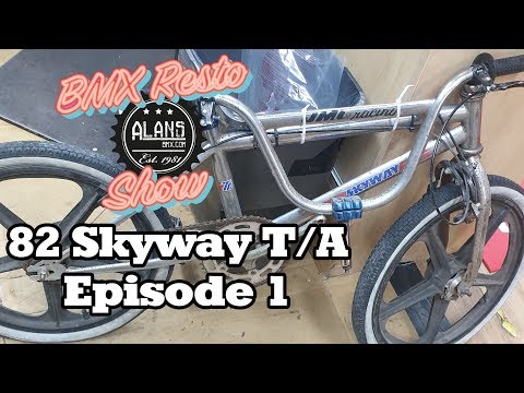 Видео: AlansBMX Resto Show - 82 Skyway T/A - Эпизод 1