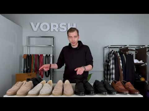 Видео: Обзор мужской обуви из натуральной кожи